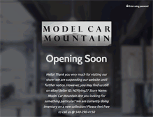 Tablet Screenshot of modelcarmountain.com